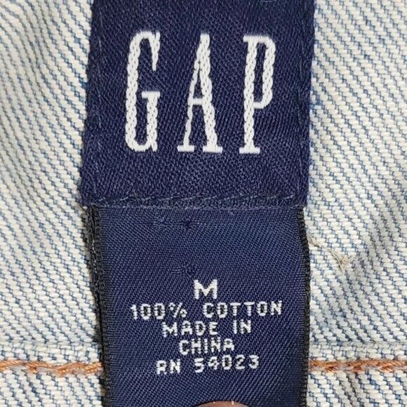 Vintage GAP Denim Jacket | Light Wash Trucker Y2K Classic | Americana Streetwear - Picture 4 of 10